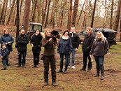 zur Erffnung des Naturparcours 'FALCONRIDER'